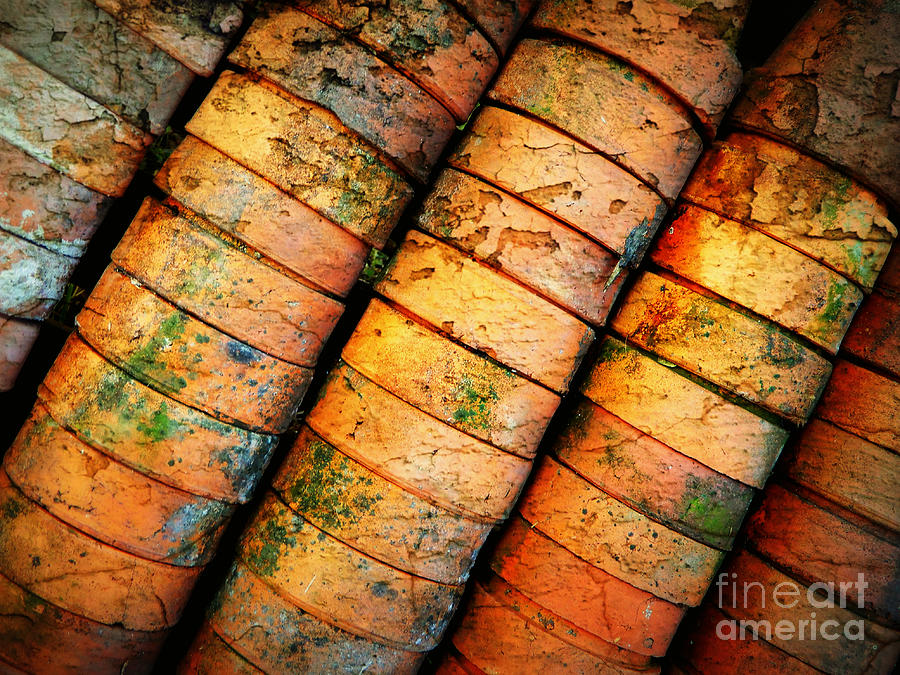 Stacked Terra Cotta Pots Photograph by Carol Groenen