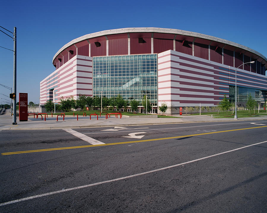 Atlanta Photograph - Stadium At The Roadside, Georgia Dome by Panoramic Images