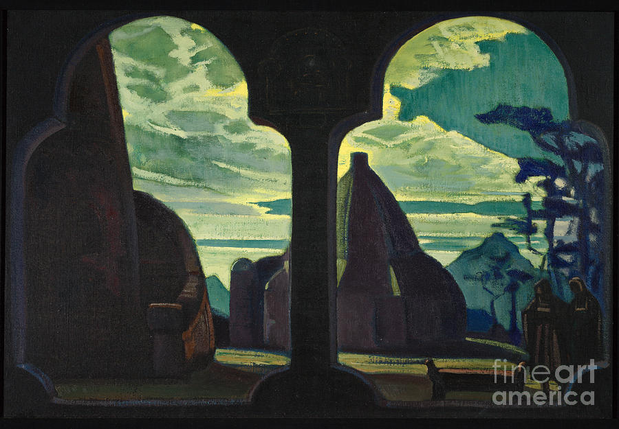 Stage Design For The Opera Tristan Drawing by Heritage Images Stage Design For The Opera Tristan Drawing by Heritage Images