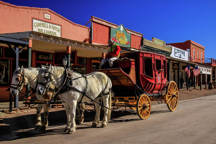 Stagecoach, Tombstone Photograph by Dawn Richards