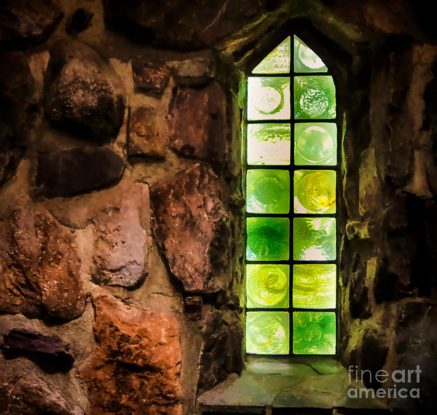 Stained Glass Window Photograph by Bonnie J Thompson