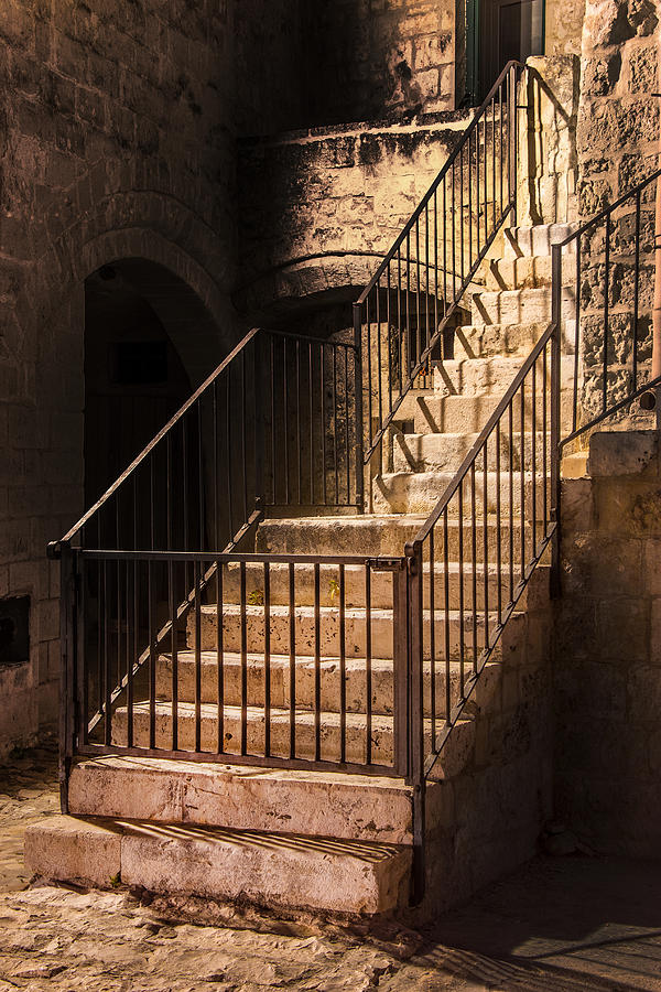 Stair In Matera Photograph by Gianluca Li Causi