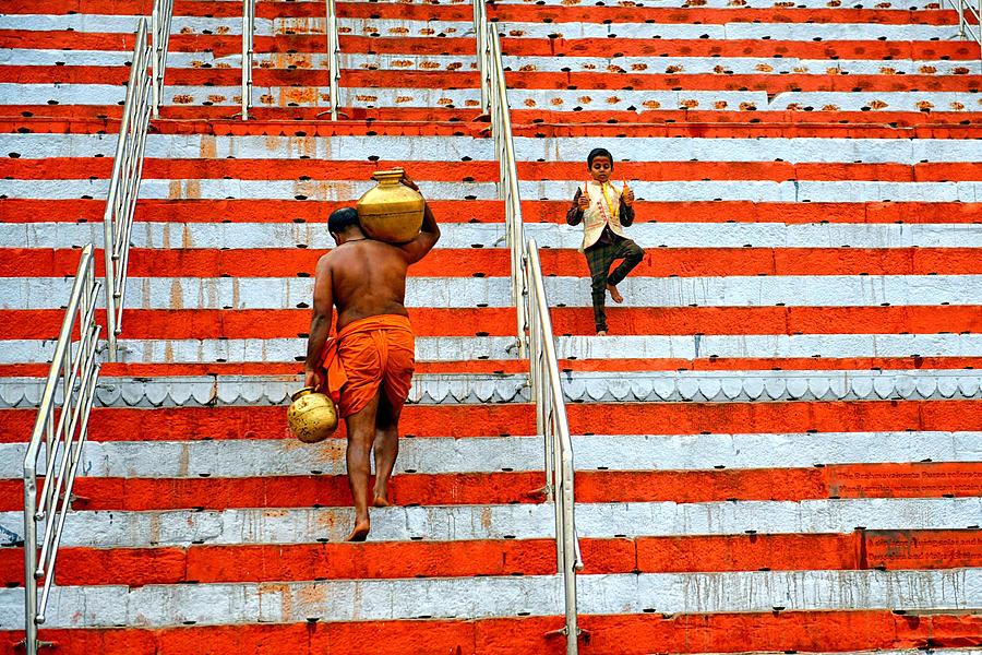 Stair Walk Photograph by Avishek Das