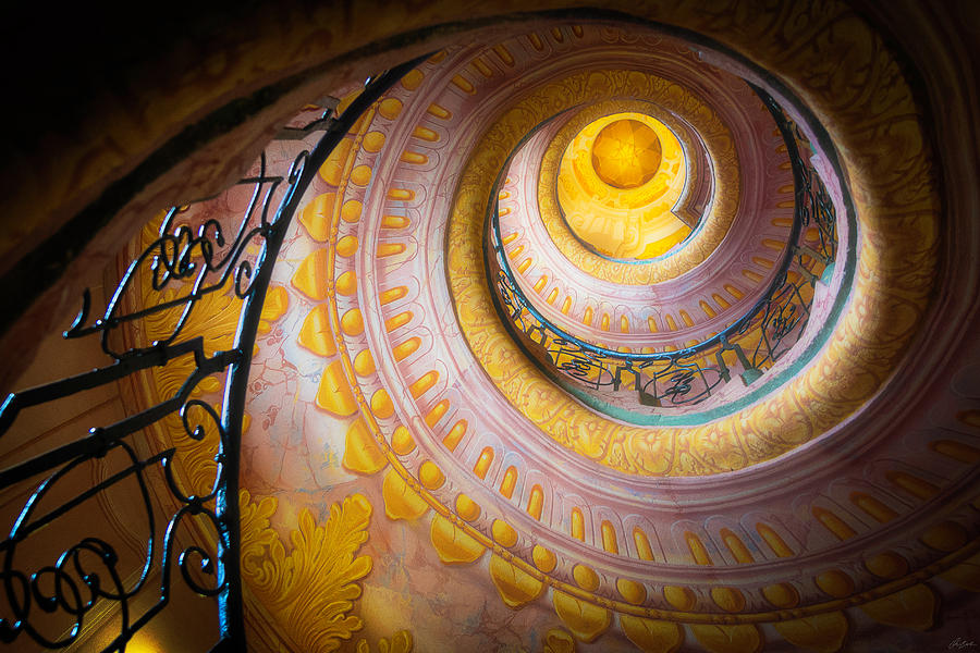Staircase at Melk Abbey Photograph by Owen Weber