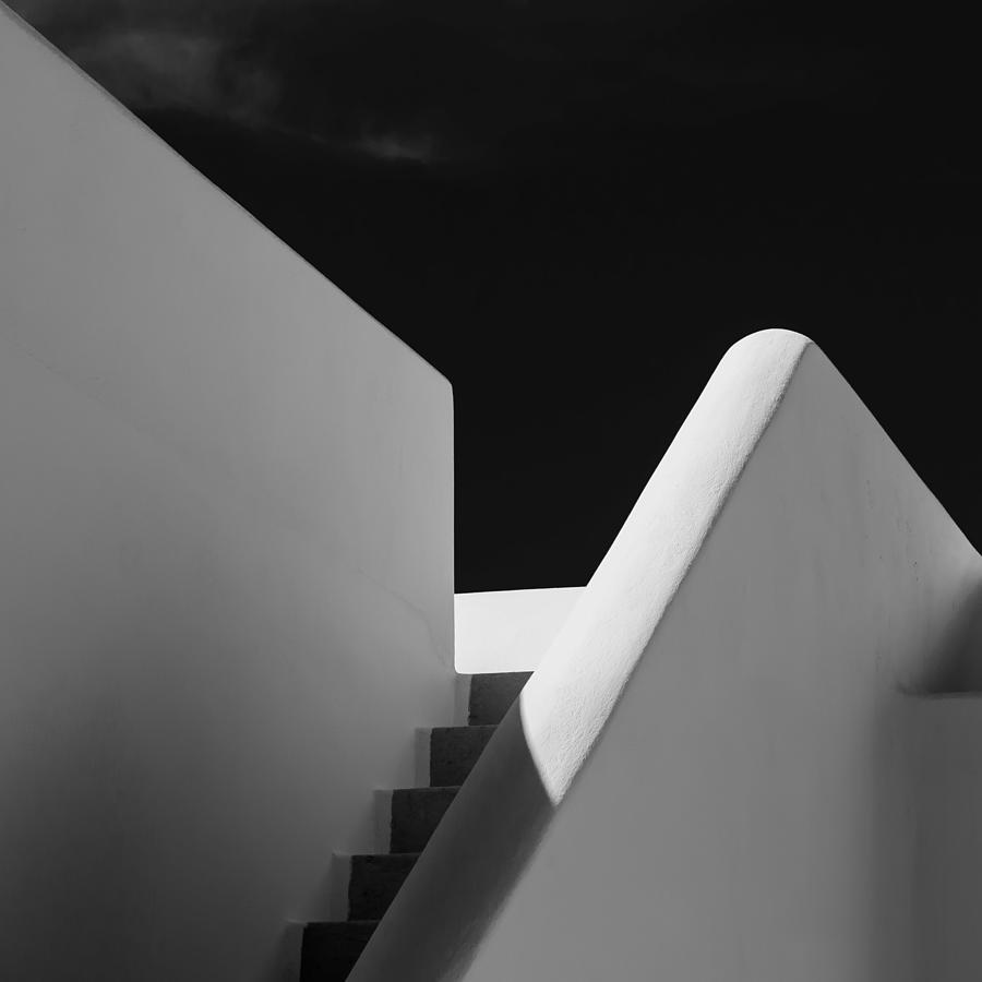 Staircase Bw Photograph by Markus Auerbach