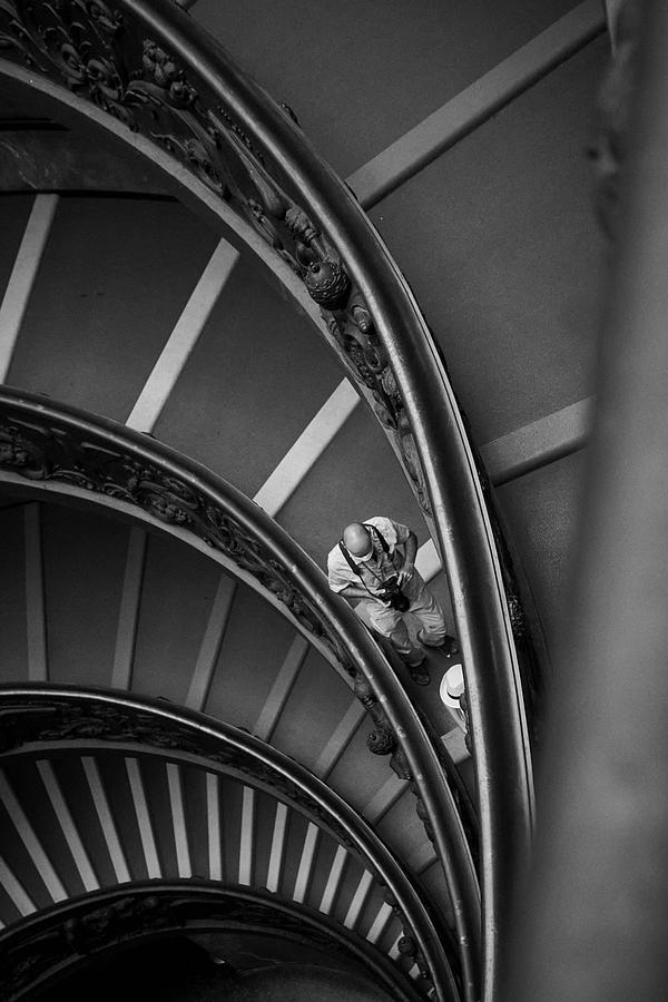 Architecture Photograph - Staircase by Enrico