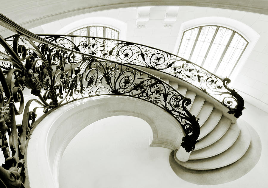 Staircase In Paris Photograph by Nikada