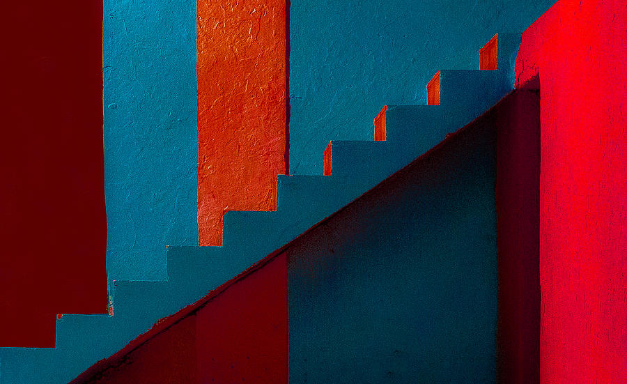 Staircase In Trinidad. Photograph by Inge Schuster