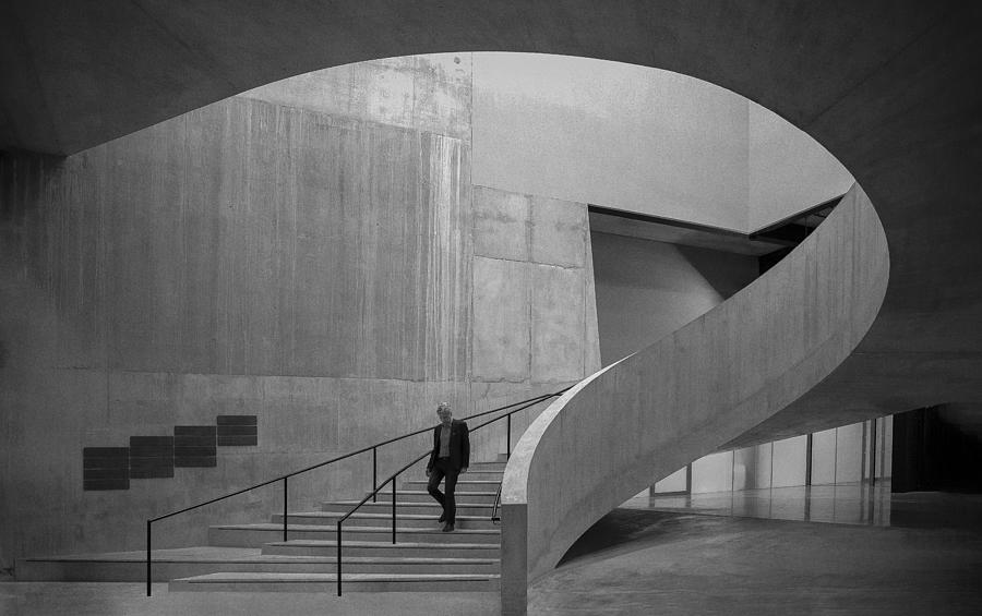 Staircase Tate Modern Photograph by Inge Schuster