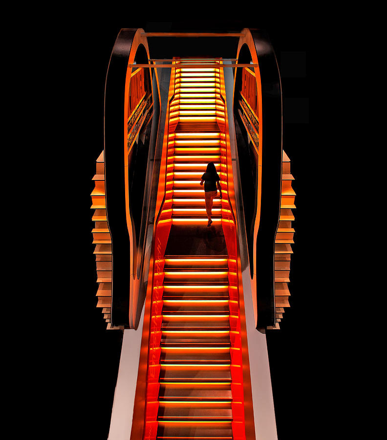 Stairs To The ... Photograph by Anette Ohlendorf