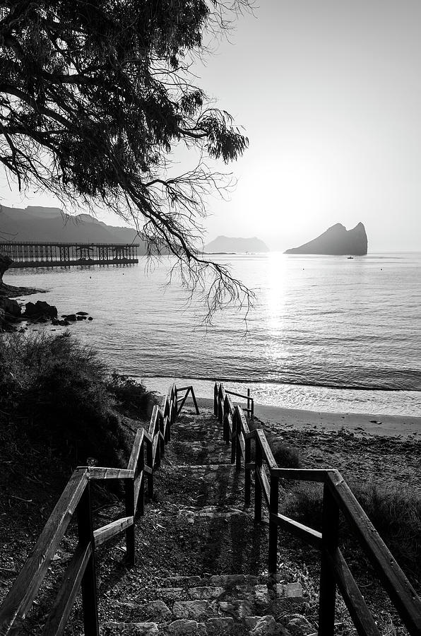 Stairs to the beach of los cocedores del hornillo, Aguilas by Vicen Photography Stairs to the beach of los cocedores del hornillo, Aguilas by Vicen Photography