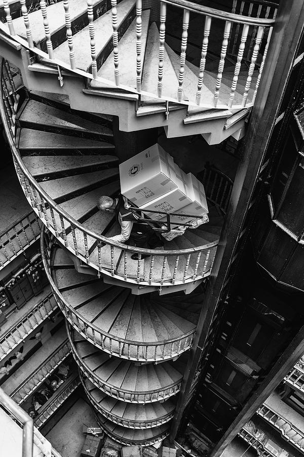 Stairs Vi Photograph by Tahsin Gun