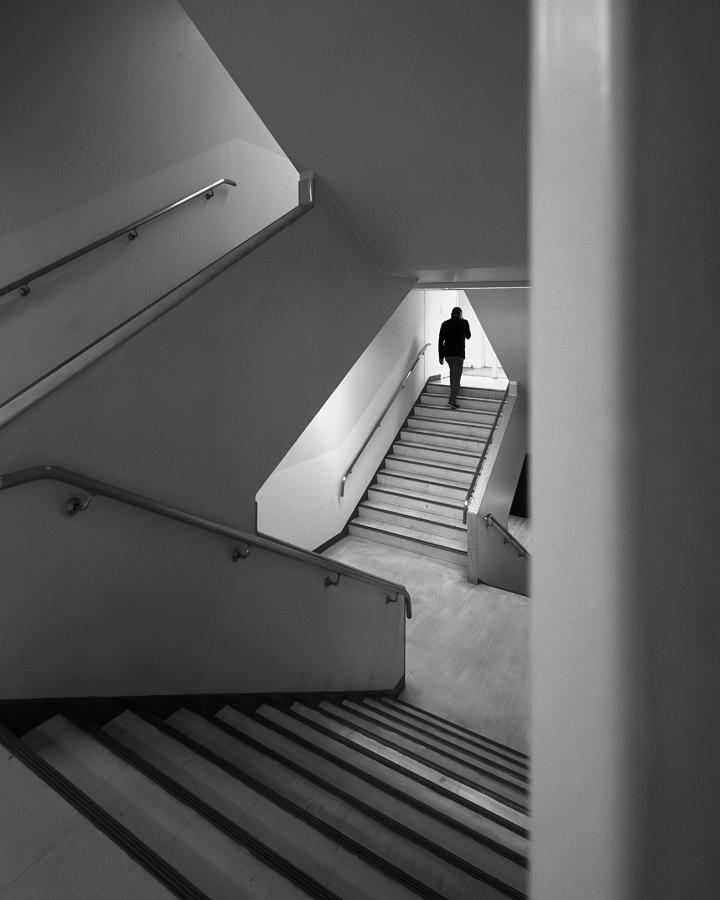 Architecture Photograph - Stairs by Yasuhiro Takachi