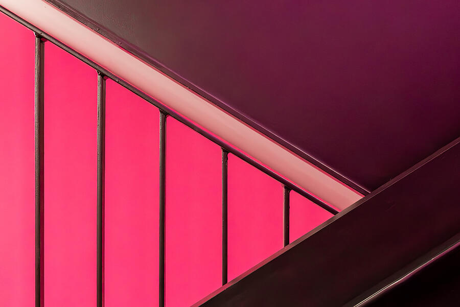 Abstract Photograph - Stairwell/-case by Markus Auerbach