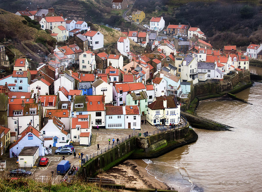 Staithes Harbour Photograph by William Beuther