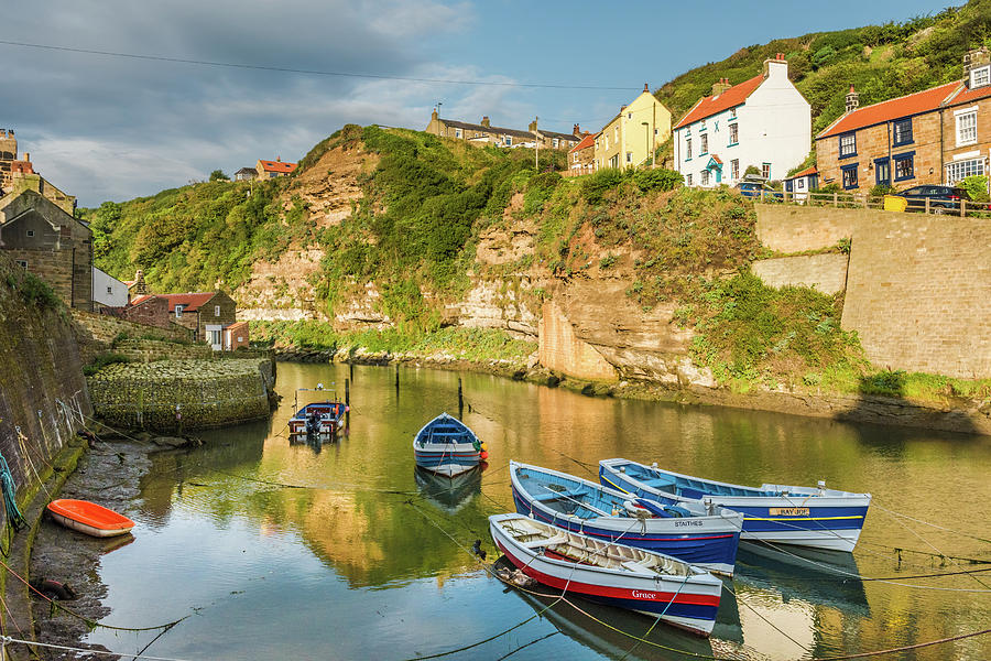 Staithes, Yorkshire Photograph by David Ross