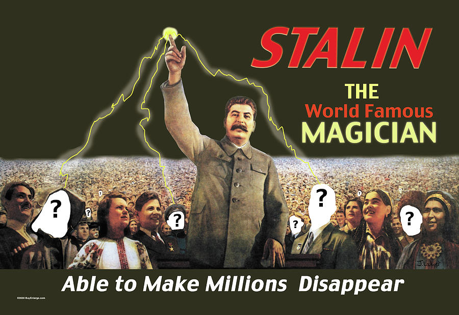 Stalin: The World Famous Magician Painting by Wilbur Pierce - Fine Art ...