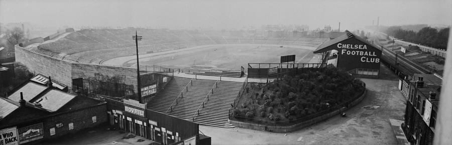 Stamford Bridge Chelsea F.C. Inspired Football Art Print Stadium