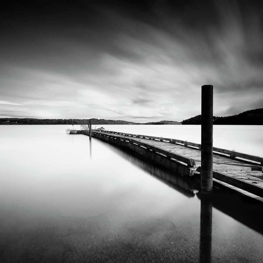 Black And White Photograph - Stand By by Moises Levy