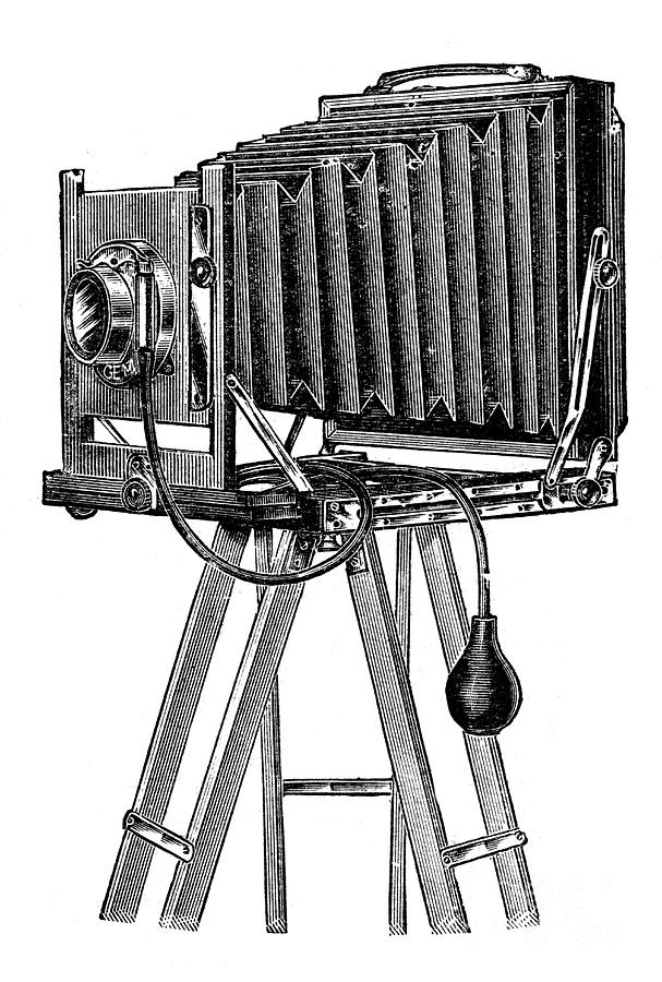 Stand Camera, 1904 Drawing by Print Collector