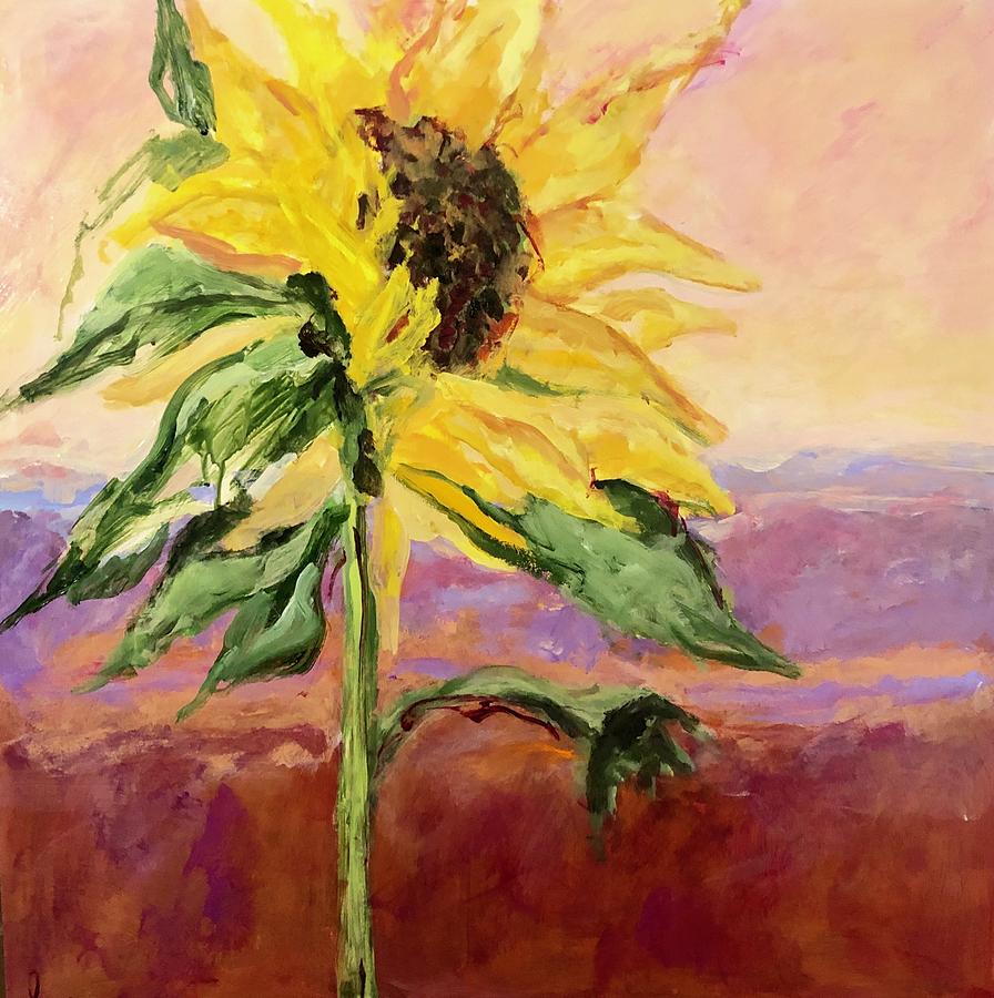 Stand Tall and Follow your Dreams Painting by Sandy Welch