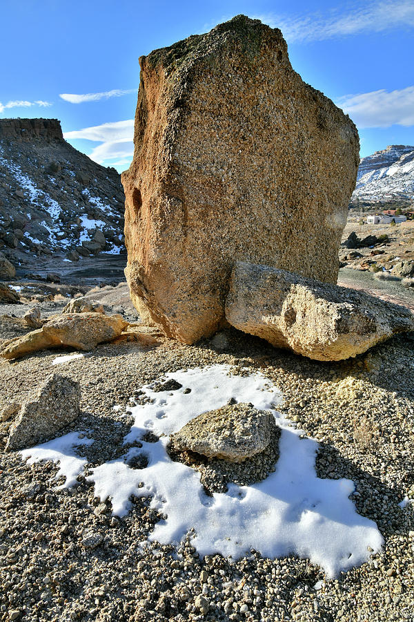 Stand Up Boulder and Red Point Photograph by Ray Mathis