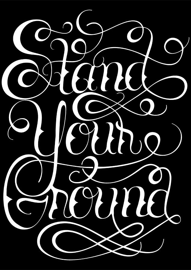Stand Your Ground Digital Art by Product Pics - Fine Art America