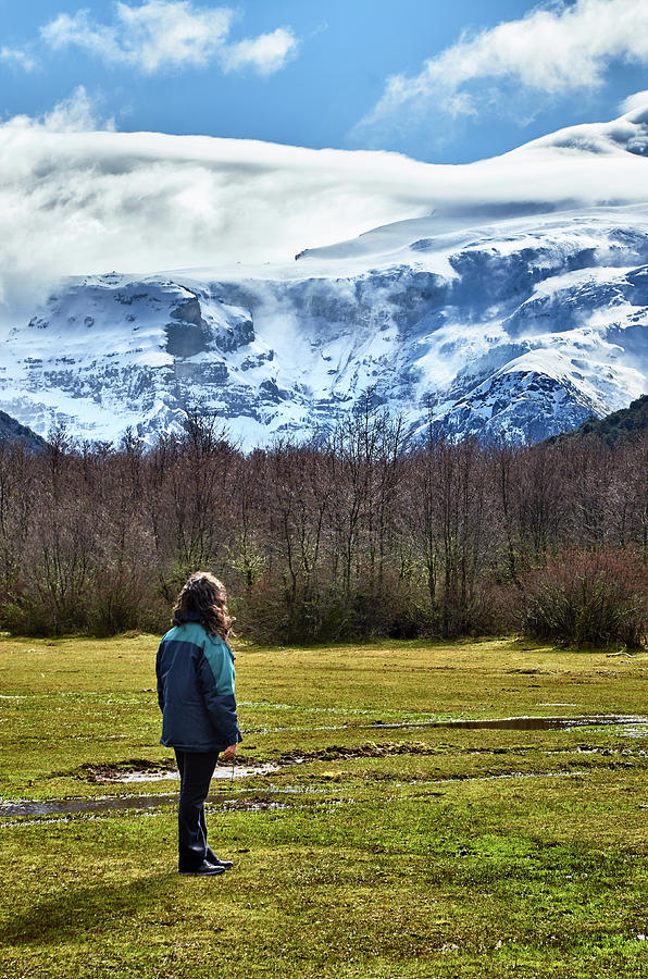 Standing before the Tronador Hill by Eduardo Jose Accorinti Standing before the Tronador Hill by Eduardo Jose Accorinti