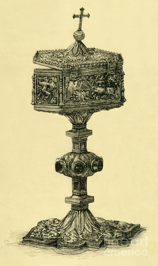 Standing Pyx Drawing by Print Collector