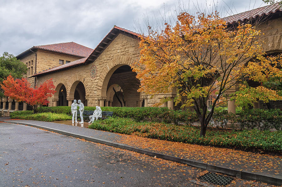 Stanford In Autumn 2 Photograph by Jonathan Nguyen
