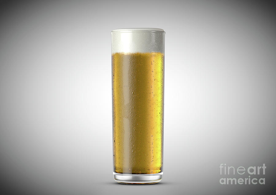 Stange Beer Pint Digital Art