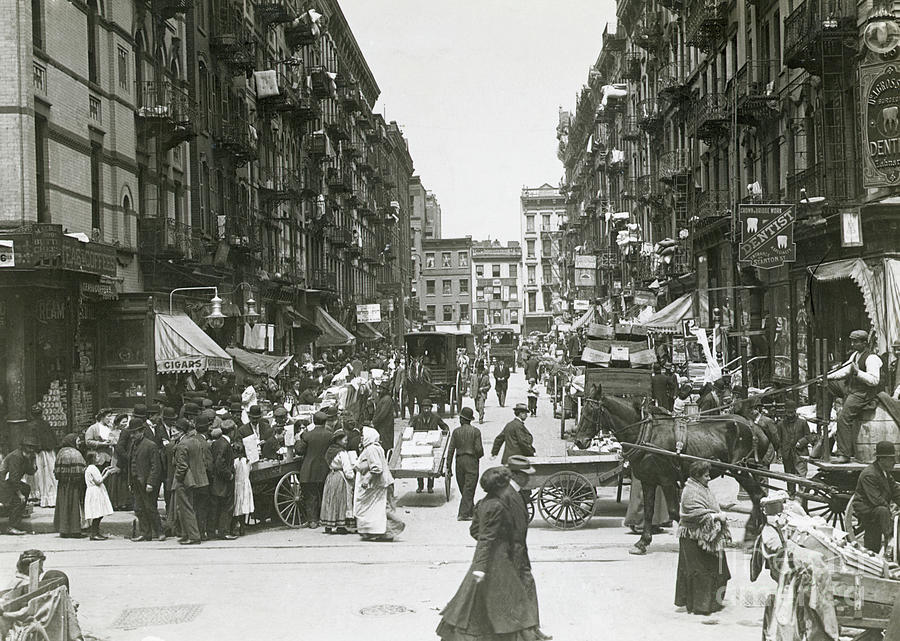 New York City Photograph - Stanton Street On Lower East Side by Bettmann