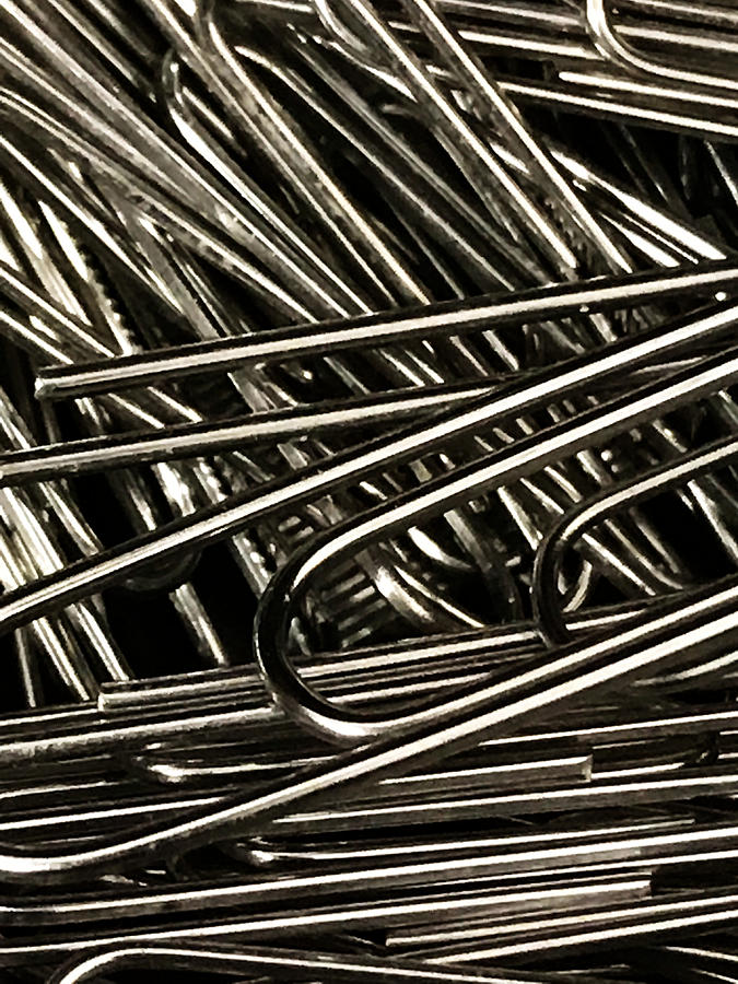 Staples In The Paperclips Photograph by Jeff Iverson