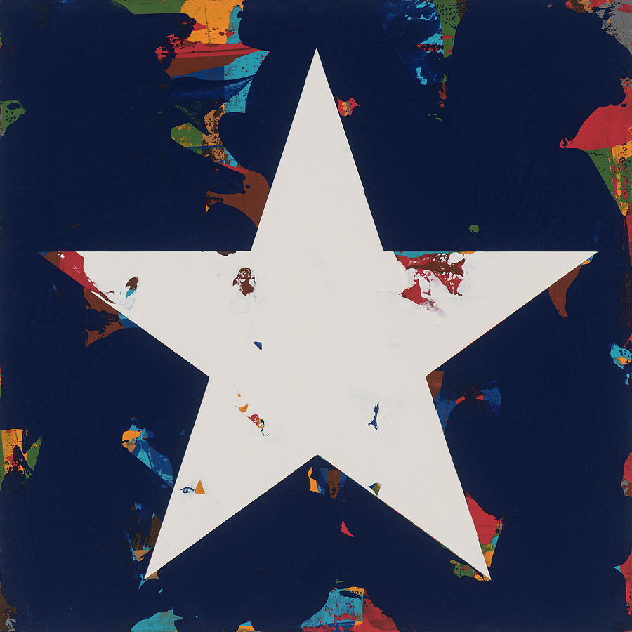 Star Painting - Star #16 by David Palmer
