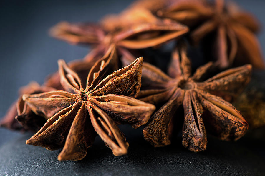 Star Anise Pods Photograph by Russel Brown