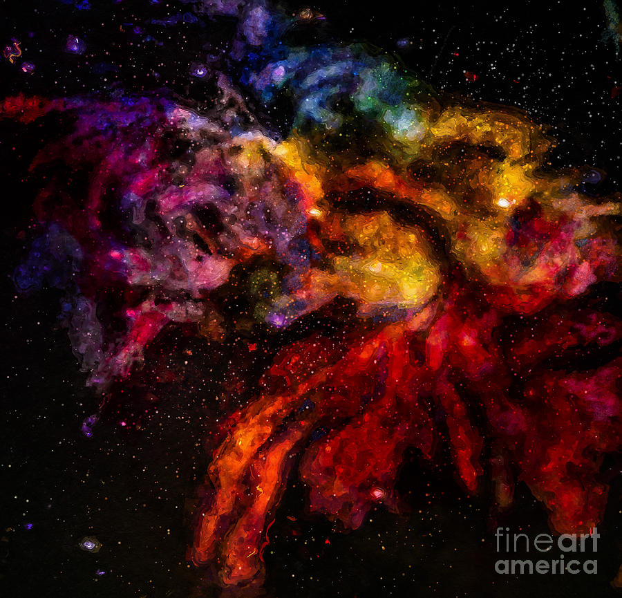 Star Hatchery Digital Art by Lauries Intuitive