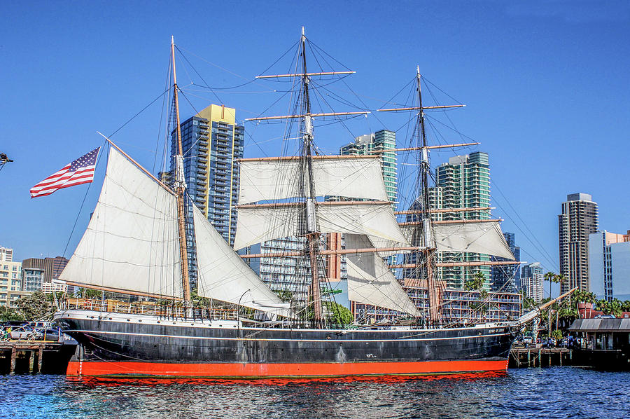 San Diego Photograph - Star of India by Tommy Anderson