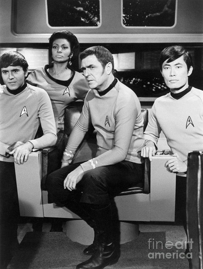 Star Trek Crew Photograph by Bettmann