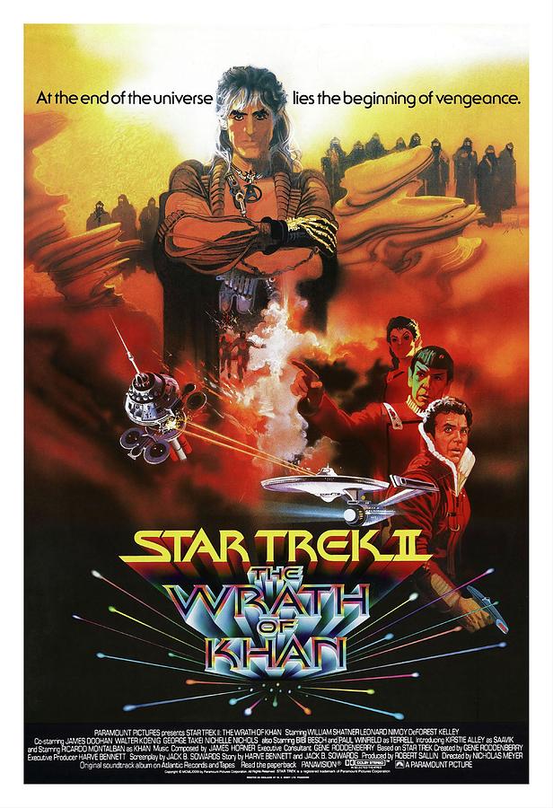 Movie Poster Photograph - Star Trek II The Wrath Of Khan -1982-. by Album