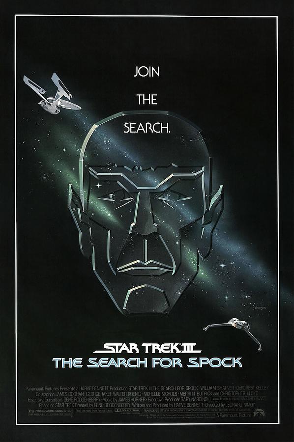 Movie Poster Photograph - Star Trek IIi The Search For Spock -1984-. by Album