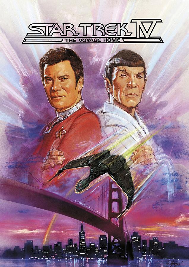Movie Poster Photograph - Star Trek Iv The Voyage Home -1986-. by Album