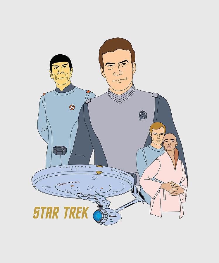 Star Trek The Motion Picture Animated Digital Art by Jeff Washburn - Fine  Art America