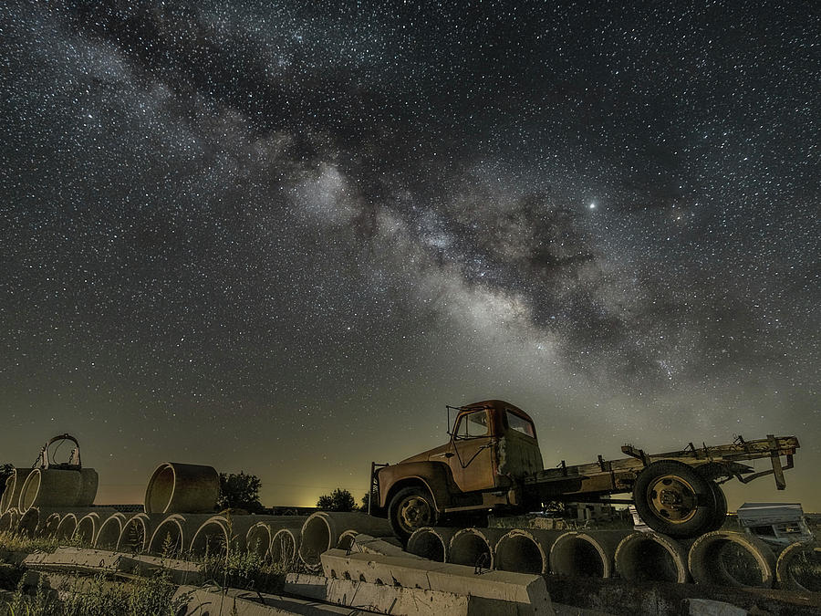 Star Truck 1 Photograph by James Clinich