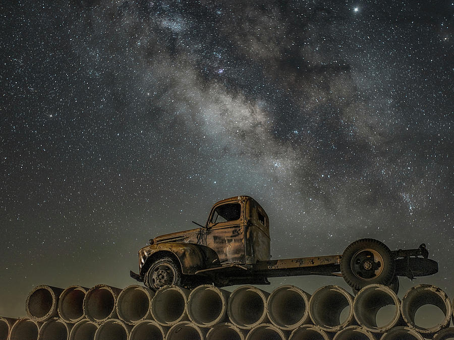 Star Truck 2 Photograph by James Clinich