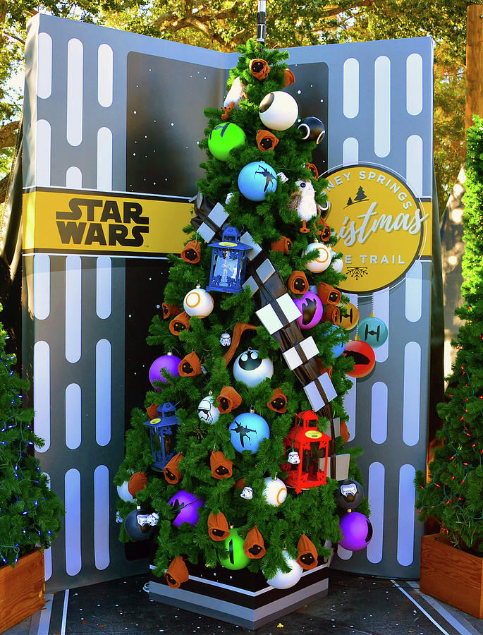 Star Wars Christmas tree Photograph by David Lee Thompson