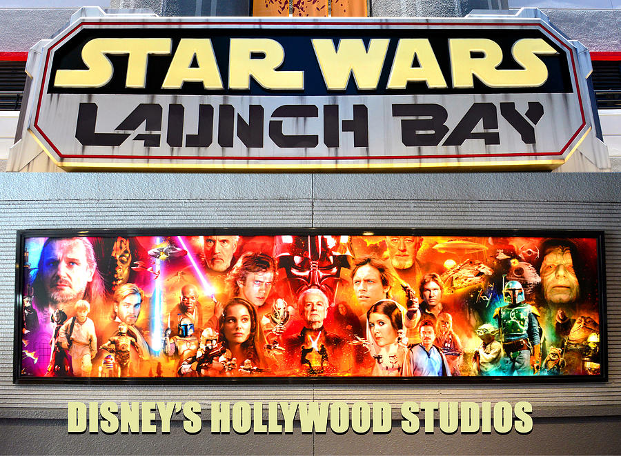 Movie Photograph - Star Wars Launch Bay photographic poster work A by David Lee Thompson