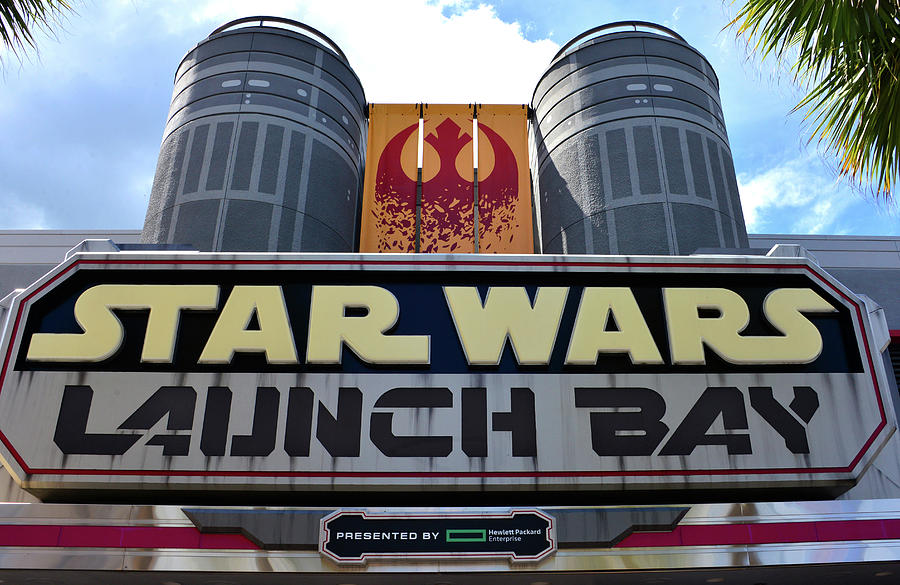 Star Wars Launch Bay sign Photograph by David Lee Thompson