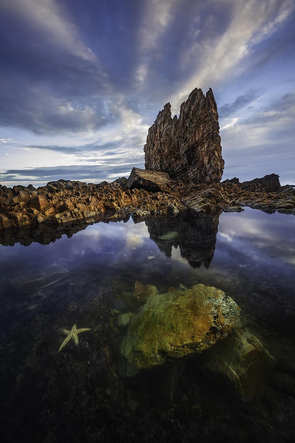Beach Photograph - Star Without Sky by Juan Pixelecta