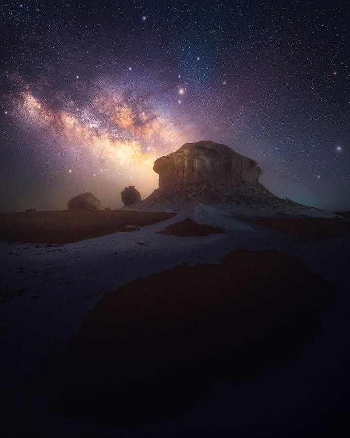 Desert Photograph - Stardust by David George