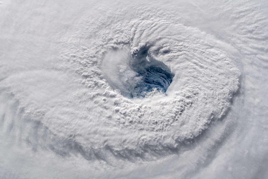 Staring Down Hurricane Florence Painting by Celestial Images